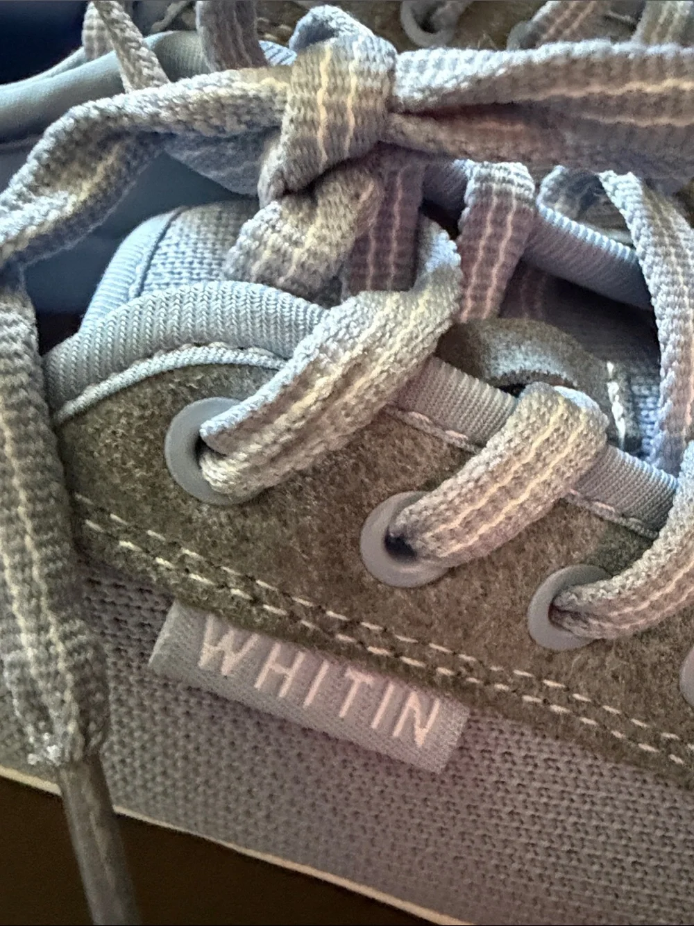 WITHIN Minimalist Barefoot Powder Blue Womens 38/7.6-8 Sneakers Zero Drop Sole